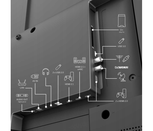 Thomson 55QG7C14 55" QLED 144HZ Google Tv HDMI 2.1 - 1321253 - zdjęcie 4